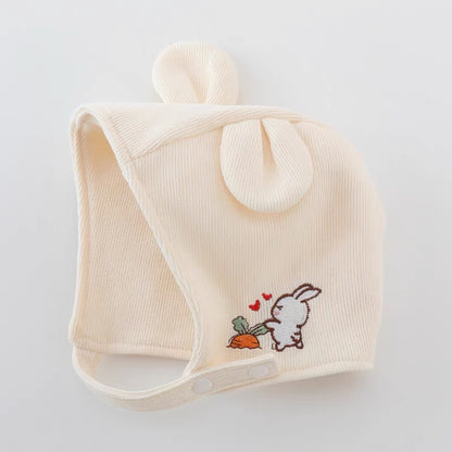 【HAT】にんじんうさぎ刺繍帽子SK101619