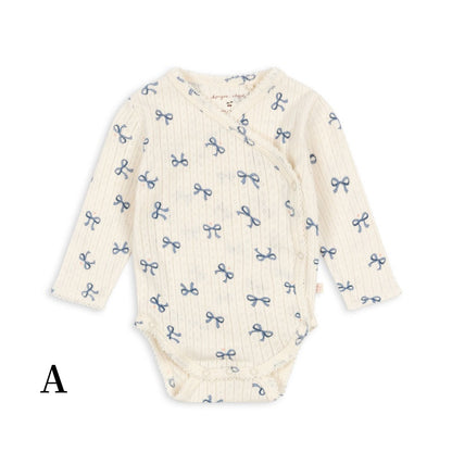 【BABY】北欧風蝶結び、ハートロンパース、レギンスSK101323