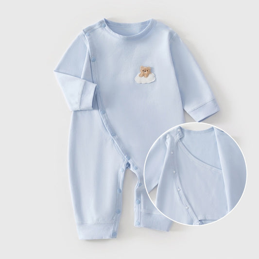 【BABY】月とうさぎ柄カバーオールSK103810