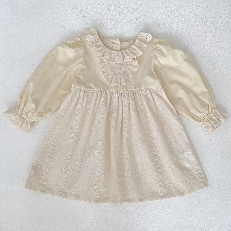 【BABY&KID】レース刺繍ロンパース、ワンピースSK107914