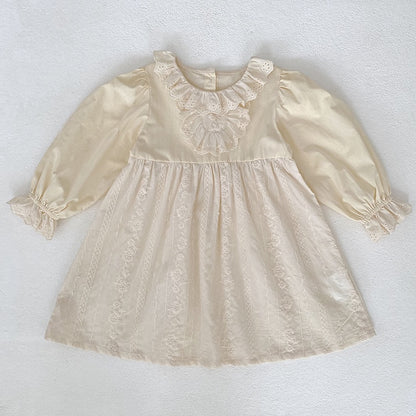 【BABY&KID】レース刺繍ロンパース、ワンピースSK107914
