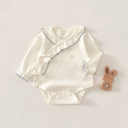 【BABY】蝶結びフリルロンパースSK104407