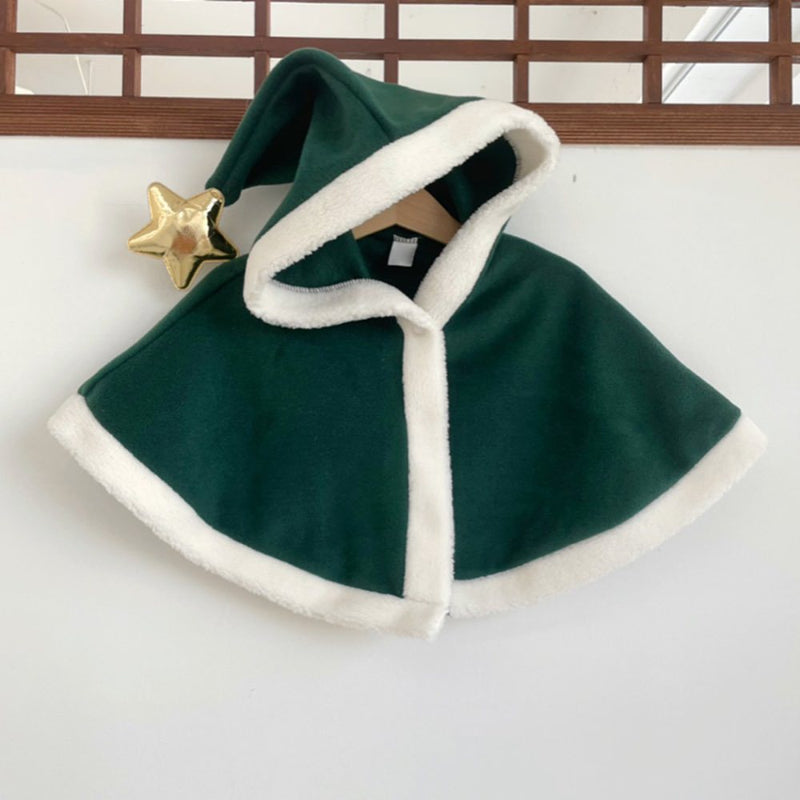 【BABY】韓国風あったかクリスマスポンチョSK102823
