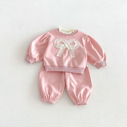 【BABY&KID】ドットフリルセットアップSK106612