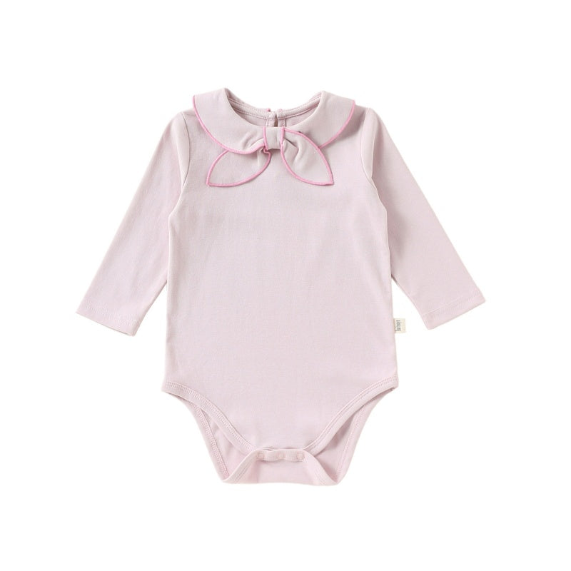 【BABY】北欧風丸襟コットンロンパースSK107107