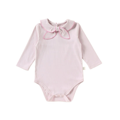 【BABY】北欧風丸襟コットンロンパースSK107107