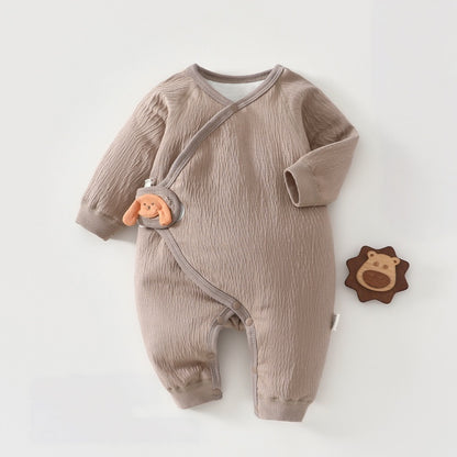 【BABY】New Winter Cartoon Quilted Coverall SK108203