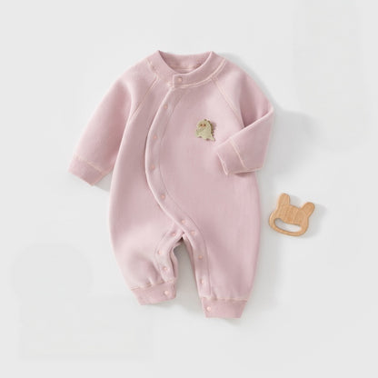 【BABY】北欧風恐竜ワッペンフリースカバーオールSK108415
