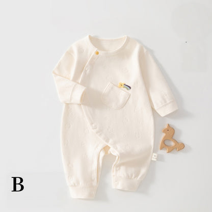 【BABY】カートゥーンワッペンジャカードカバーオールSK106722