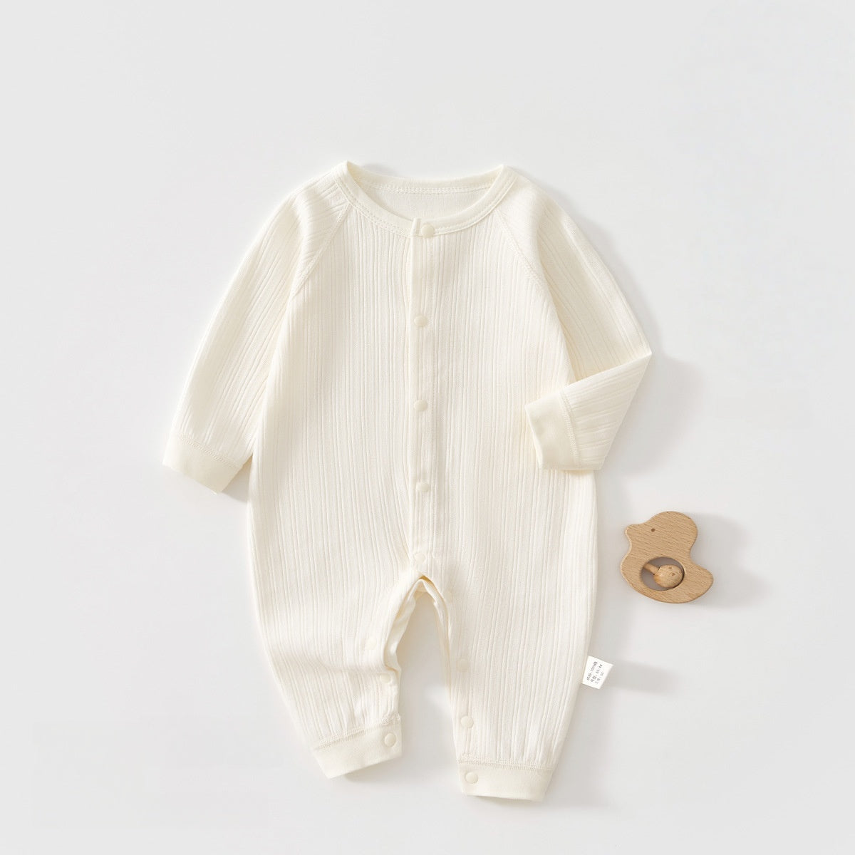 【BABY】北欧風無地やわらかカバーオールSK102619