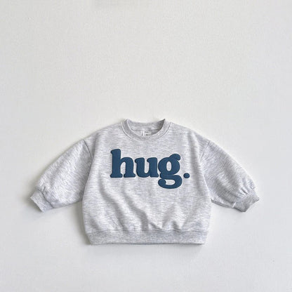 【BABY&KID】HUGロゴクルーネックスウェットSK101552