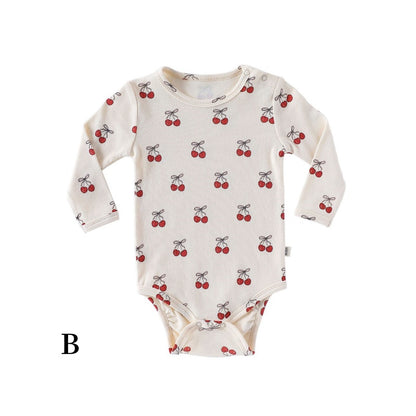 【BABY】北欧風気球、さくらんぼロンパース、レギンスSK101321