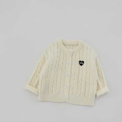 【BABY&KID】ハートニットカーディガンSK101919