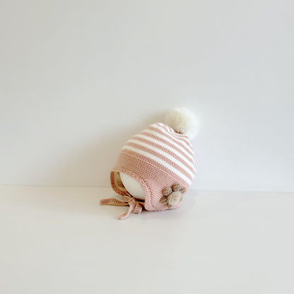 【HAT】ボーダーニット帽子SK101612
