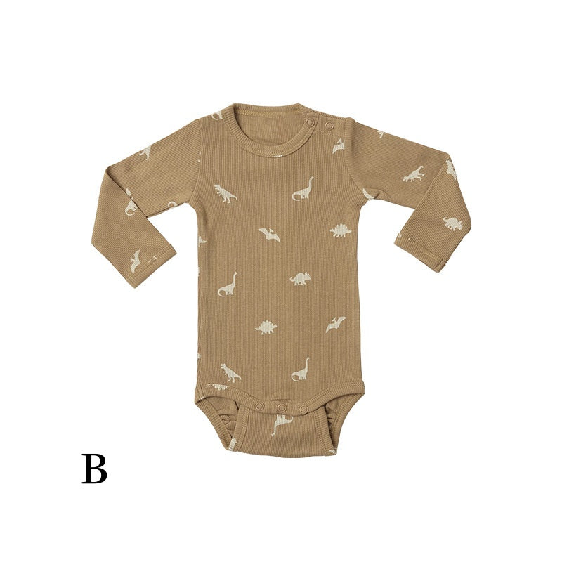 【BABY】北欧風カートゥーンプリントロンパース、レギンスSK101324