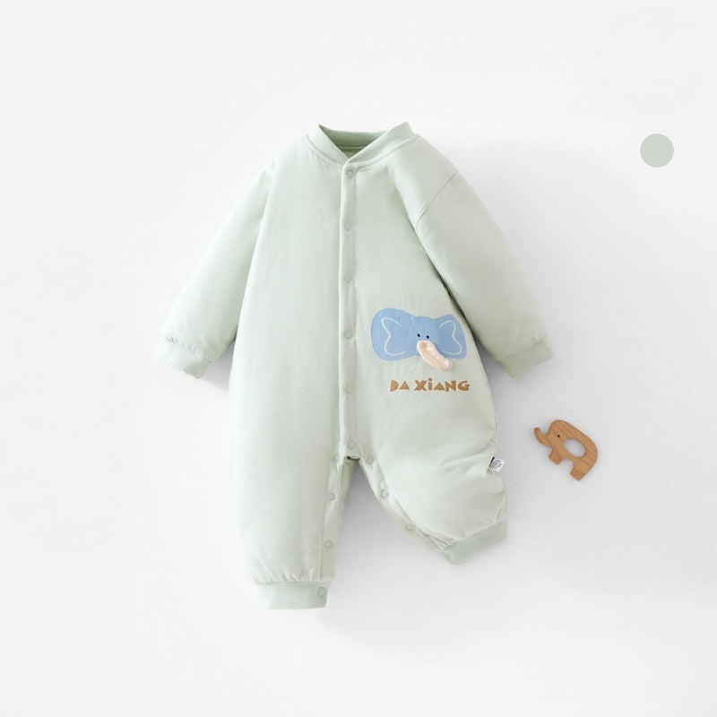 【BABY】New Winter Collection Macaron Color Quilted Coverall SK108217