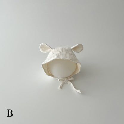【HAT】花柄レースベビーボンネットSK101630