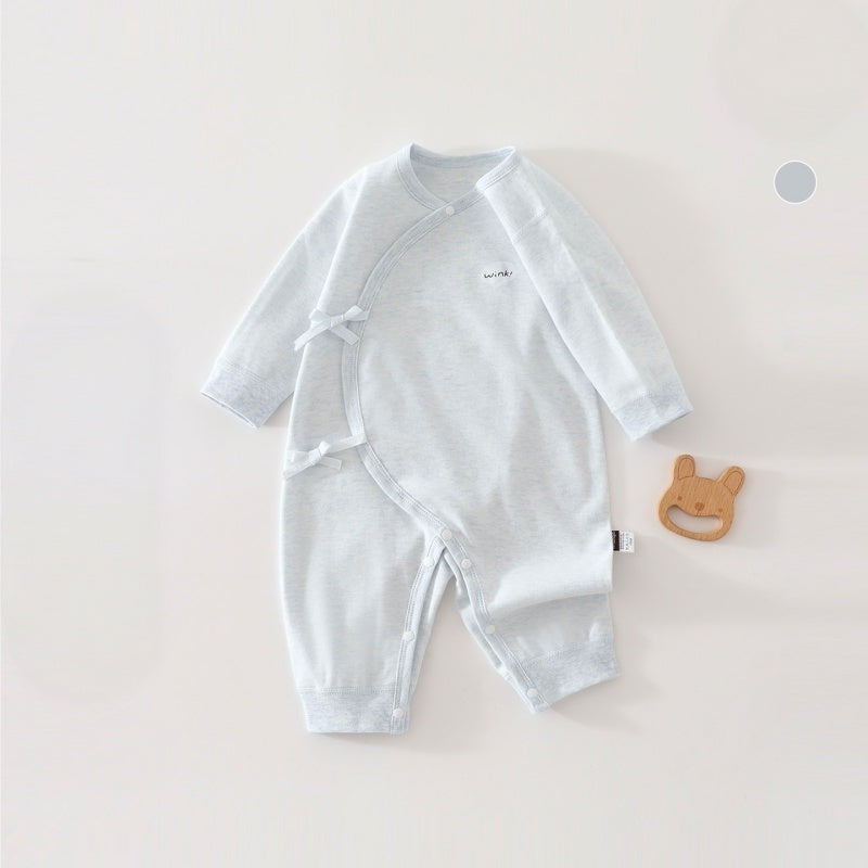 【BABY】北欧風英字ロゴカバーオールSK108008