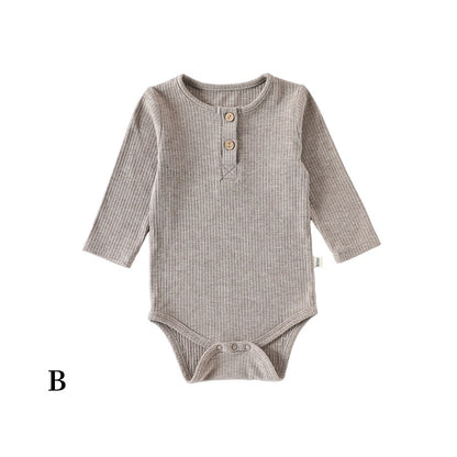 【BABY】北欧風無地リブロンパース、レギンスSK101322