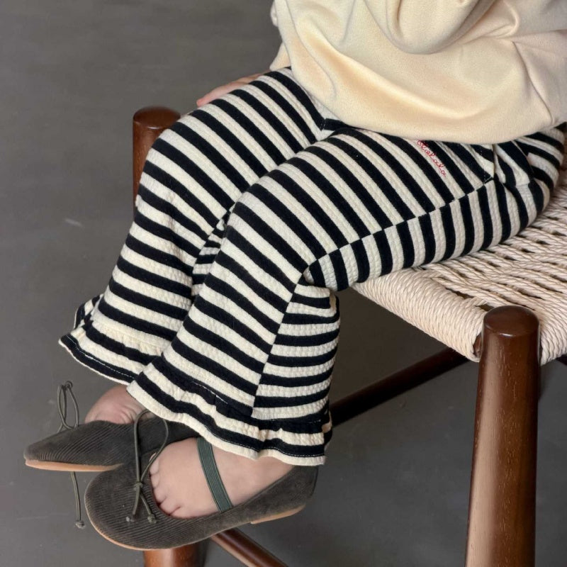 【BABY&KID】ハートスウェット、ボーダーパンツSK104312