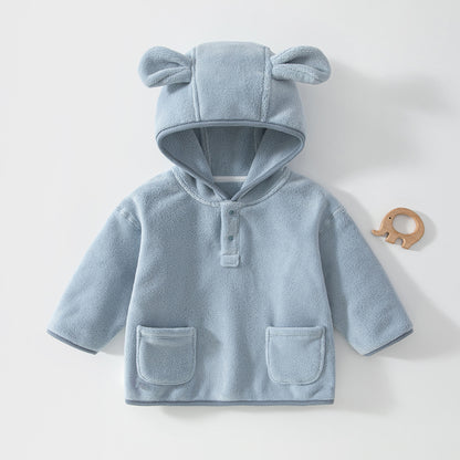 [BABY&KID] New Winter Collection Fleece Hooded Sweatshirt SK108224