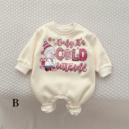 【BABY】クリスマスコスチュームカバーオールSK103203