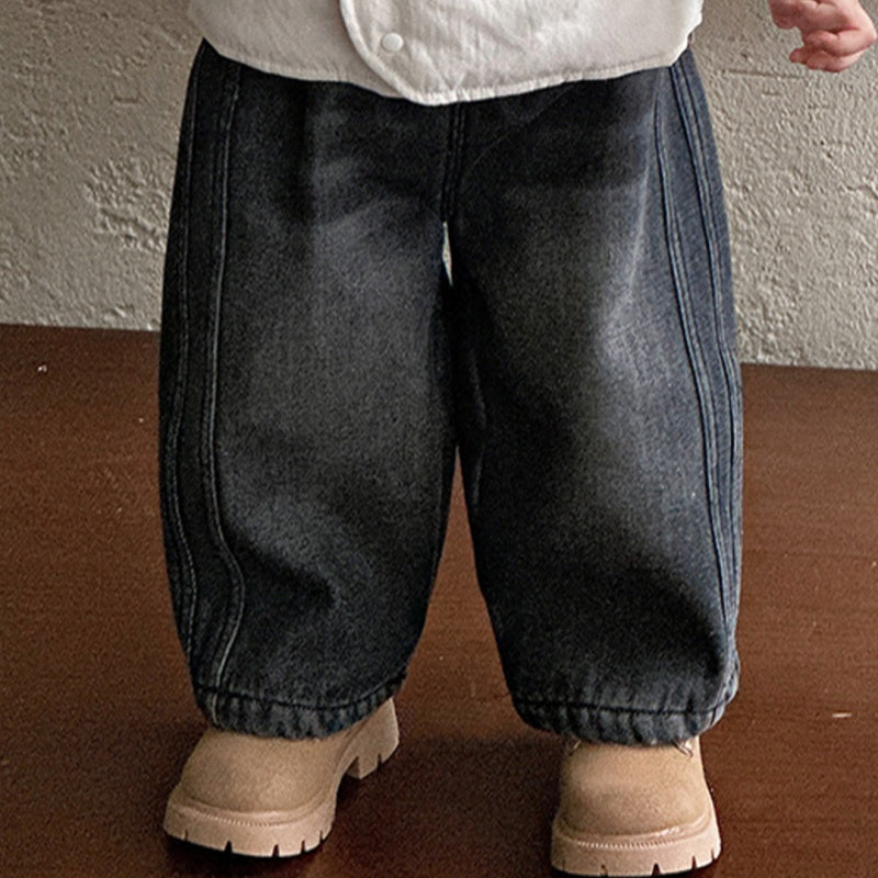 【BABY&KID】冬新作わんちゃん中綿シャツアウターSK103136