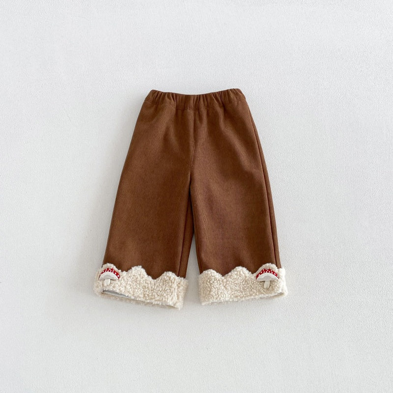 【BABY&KID】きのこ刺繍ワンピース、ロングパンツ、アウター、、トップスSK108115