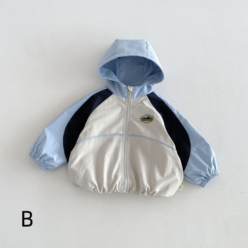 【BABY&KID】ワッペンマウンテンパーカー、カーゴパンツSK107214