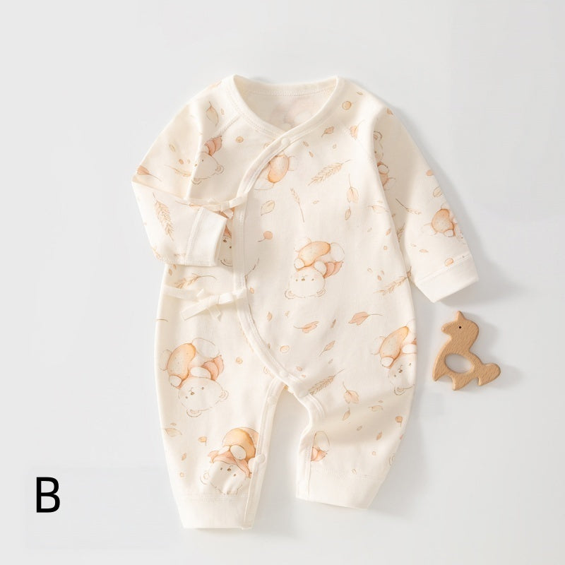 【BABY】コットンカートゥーンプリントカバーオールSK107508