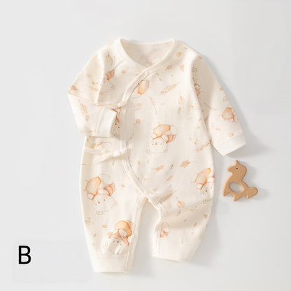 【BABY】コットンカートゥーンプリントカバーオールSK107508
