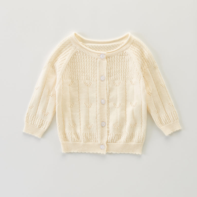 【BABY&KID】ガーリーニットカーディガンSK100830