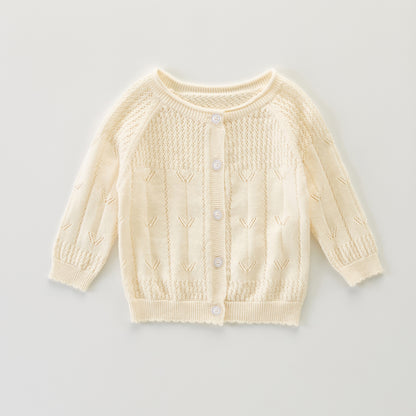 【BABY&KID】ガーリーニットカーディガンSK100830
