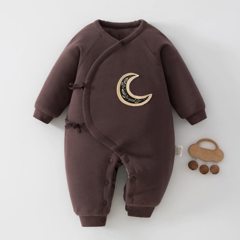 【BABY】冬新作北欧風カートゥーン中綿カバーオールSK102610