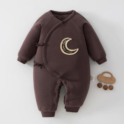 【BABY】冬新作北欧風カートゥーン中綿カバーオールSK102610