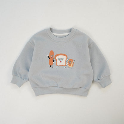 【BABY&KID】キャラクターパンプリントスウェットSK101553