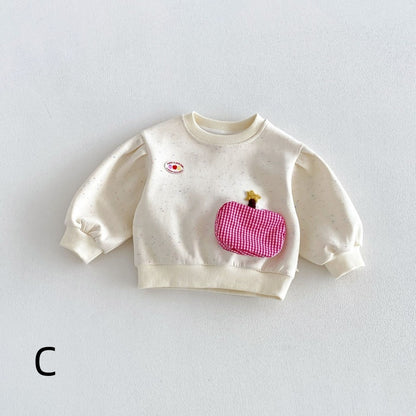 【BABY&KID】ワッペントレーナー、スウェットパンツSK107215