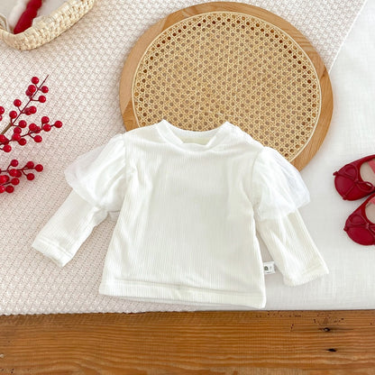 【BABY】冬新作蝶結び刺繍あったかロンパース、ワンピースSK103114