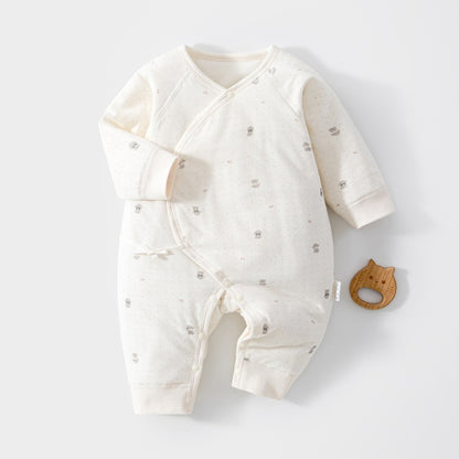 [BABY] New Winter Collection All-Over Print Quilted Coverall SK108204