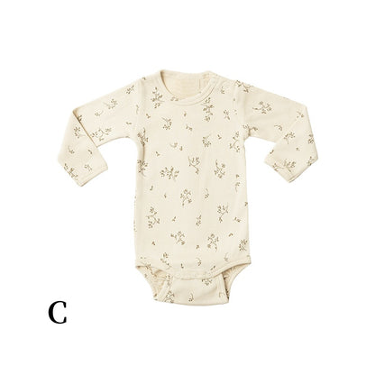 【BABY】北欧風カートゥーンプリントロンパース、レギンスSK101324