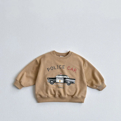 【BABY&KID】車プリントスウェットSK101551