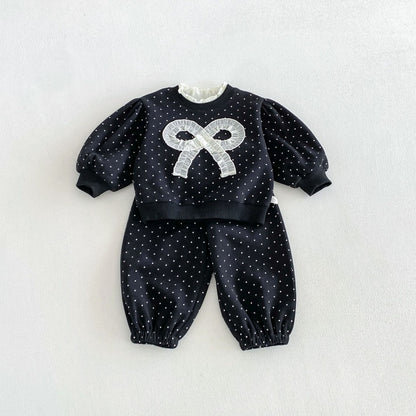 【BABY&KID】ドットフリルセットアップSK106612