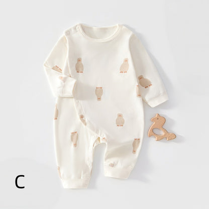 【BABY】どうぶつプリントカバーオールSK107510