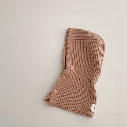 【HAT】マフラー付きニット帽子SK101624