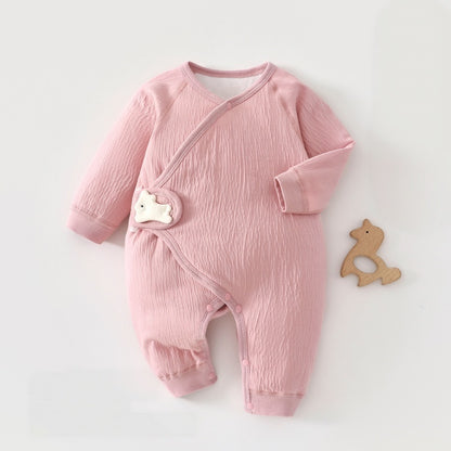 【BABY】New Winter Cartoon Quilted Coverall SK108203