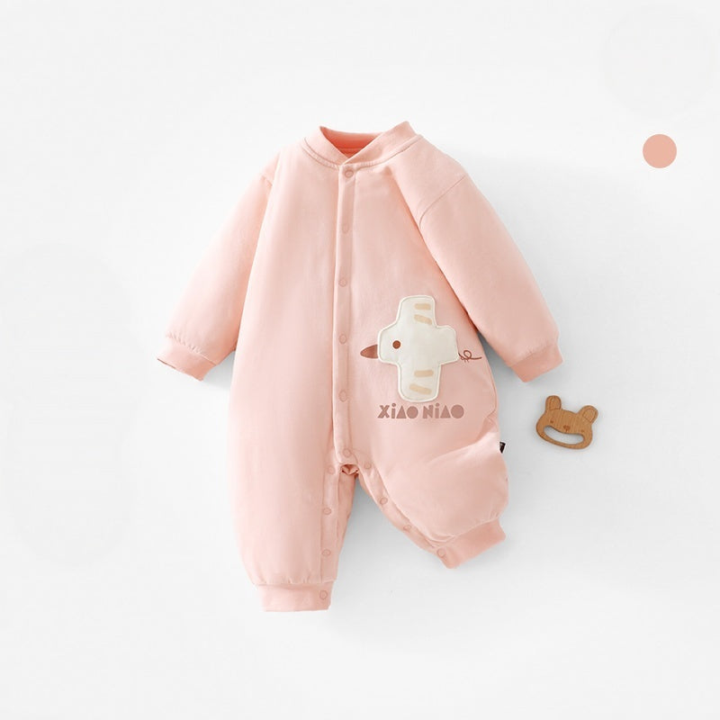 【BABY】New Winter Collection Macaron Color Quilted Coverall SK108217