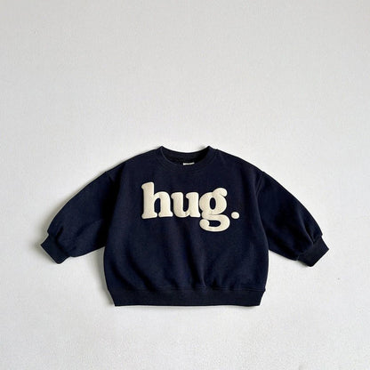 【BABY&KID】HUGロゴクルーネックスウェットSK101552