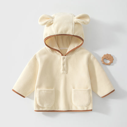 [BABY&KID] New Winter Collection Fleece Hooded Sweatshirt SK108224