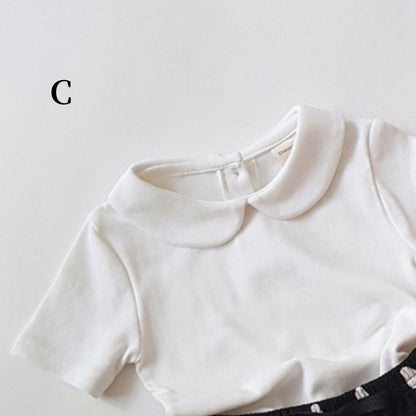 【オトク】【BABY】夏新作 無地丸首Tシャツ、ショートパンツSK092215