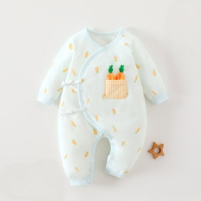 【BABY】北欧風にんじんキルティングカバーオールSK108406